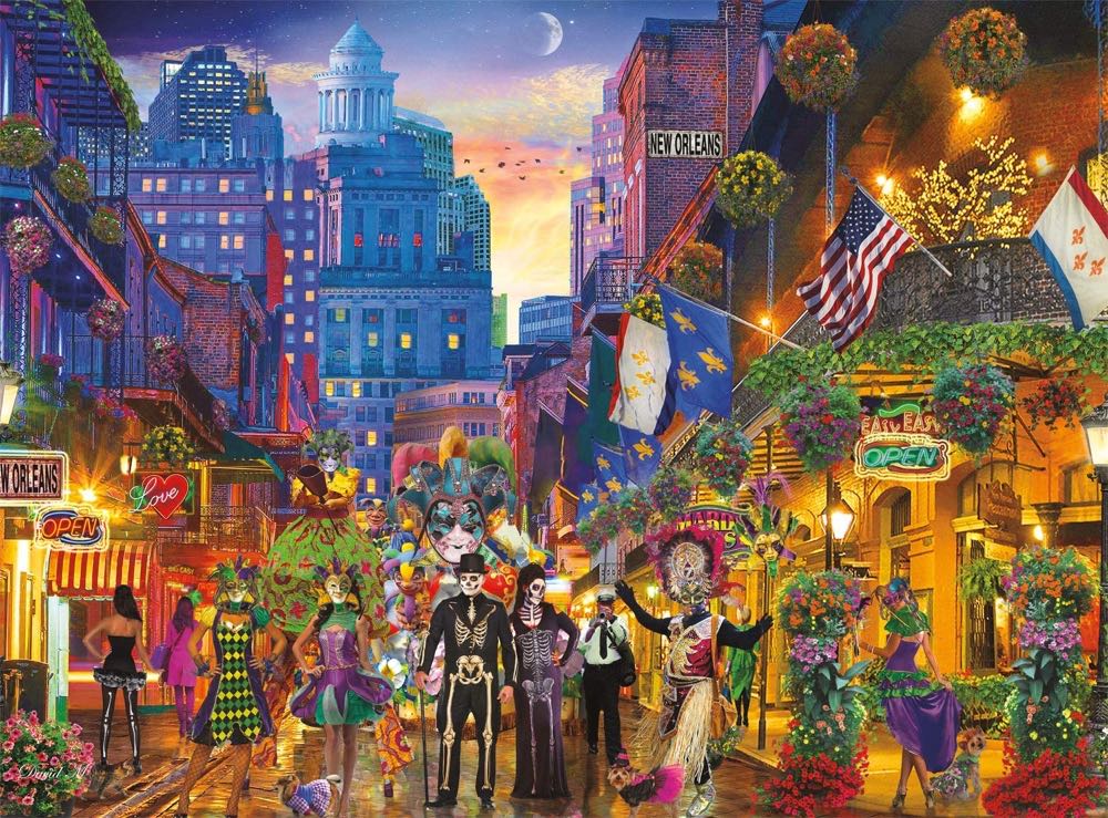 New Orleans Style - Master Pieces puzzle collectible [Barcode 705988720239] - Main Image 2