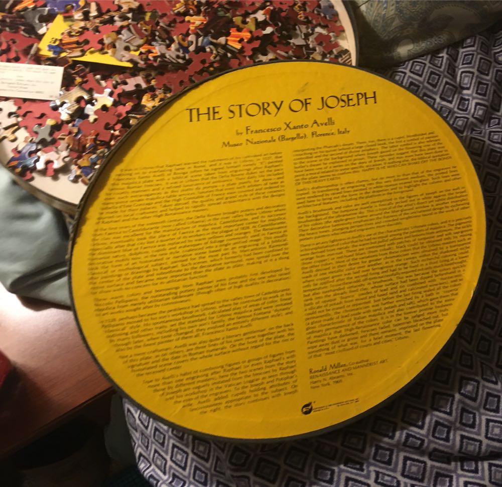 The Story of Joseph - Round - Springbok Puzzles In The Round puzzle collectible - Main Image 2