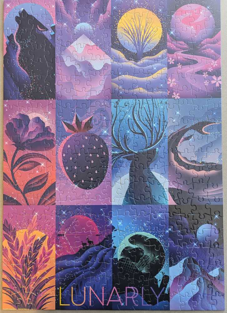 Lunarly: The Twelve Moon’s - Buffalo puzzle collectible [Barcode 079346025800] - Main Image 3