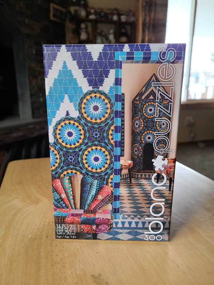 Moroccan Tiles - Blanc puzzle collectible [Barcode 079346532018] - Main Image 2