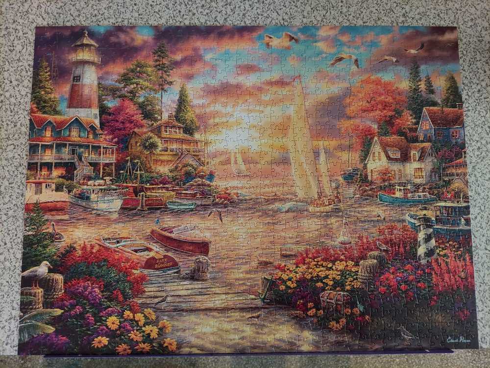 Into The Sunset - Buffalo puzzle collectible [Barcode 079346123148] - Main Image 2