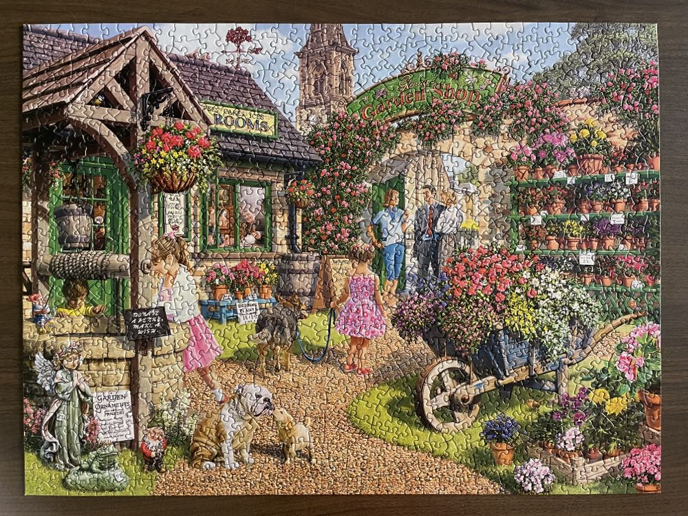 Glenny’s Garden Shop - Bits And Pieces puzzle collectible [Barcode 192949051752] - Main Image 2