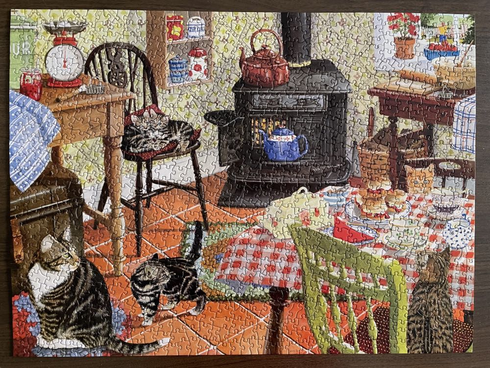 Scones For Tea - Bits And Pieces puzzle collectible [Barcode 192949041517] - Main Image 2