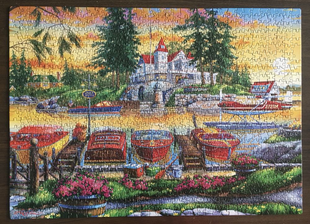 Millionaires Row - Master Pieces puzzle collectible [Barcode 705988329869] - Main Image 2