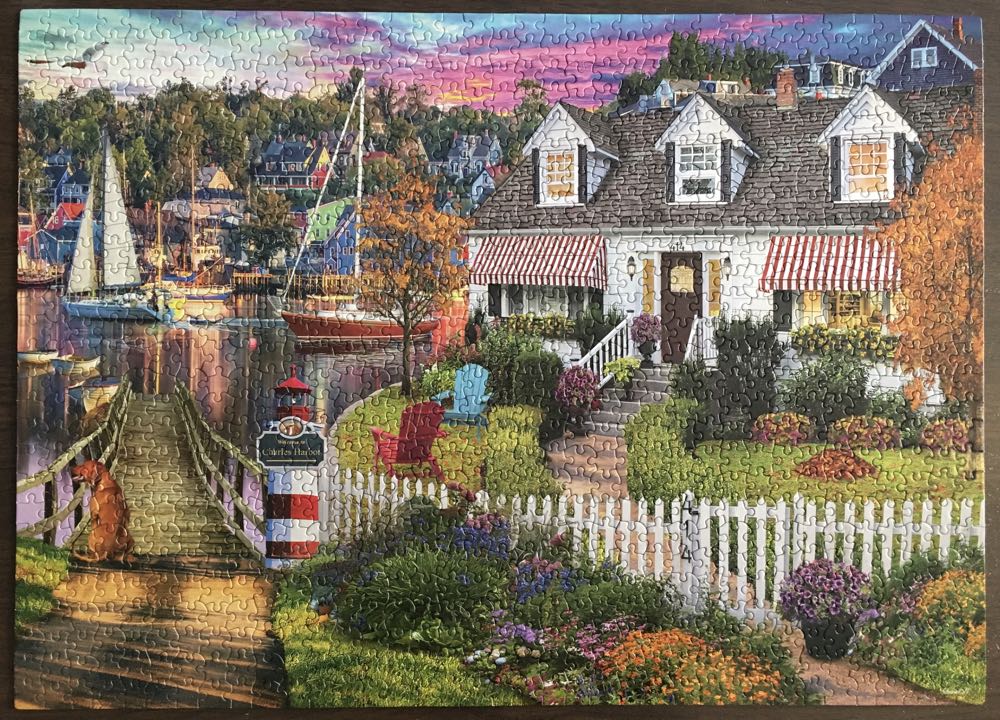 Charles Harbor - Ceaco puzzle collectible [Barcode 021081332422] - Main Image 2
