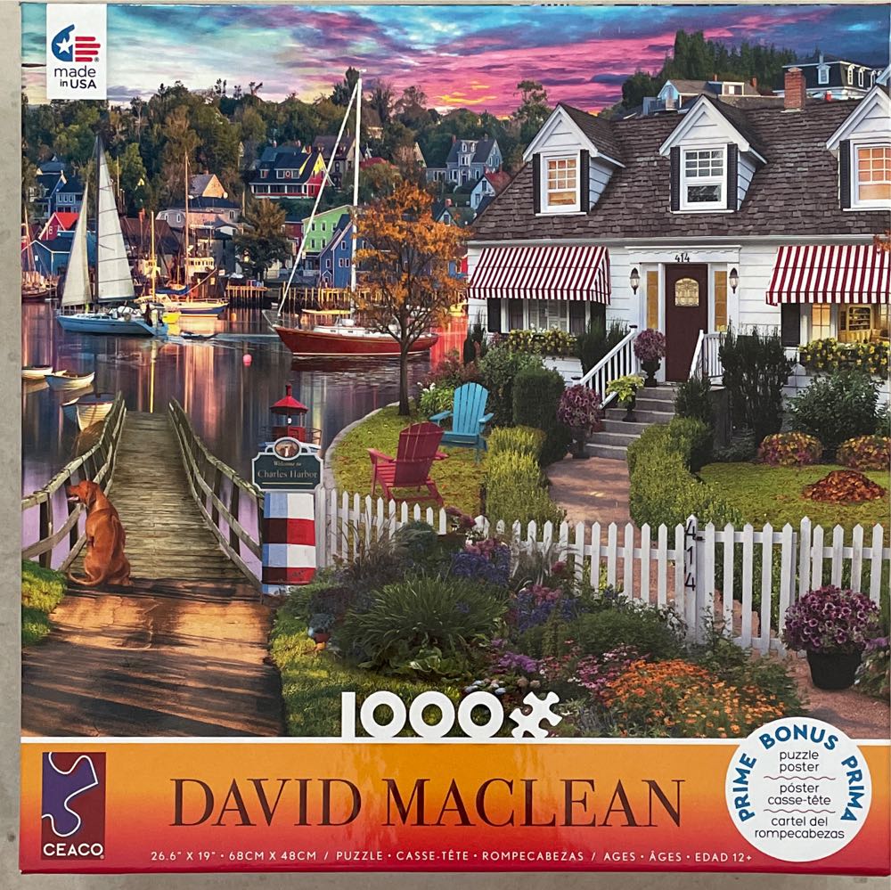 Charles Harbor - Ceaco puzzle collectible [Barcode 021081332422] - Main Image 3