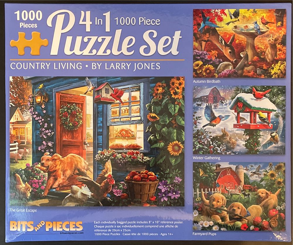 Winter Gathering - Bits And Pieces puzzle collectible - Main Image 2