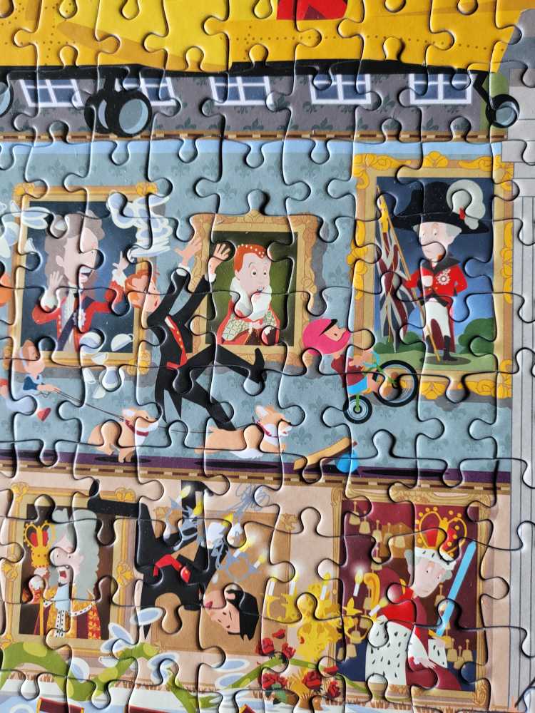 Buckingham Palace - Lifting The Lid - Gibsons puzzle collectible [Barcode 5012269070972] - Main Image 3