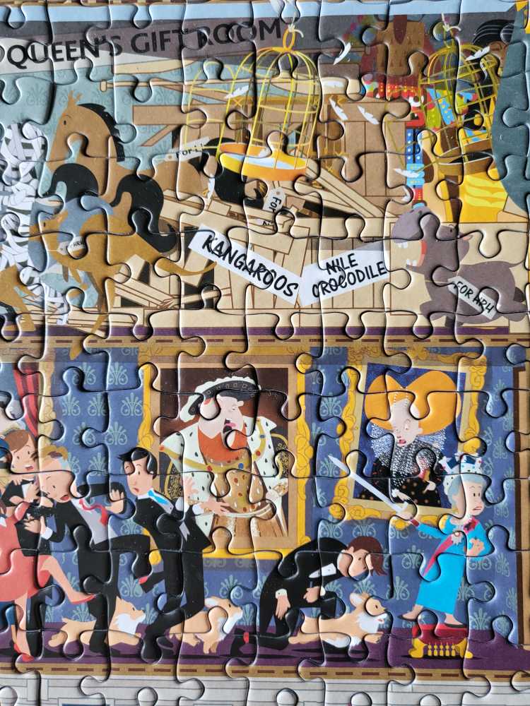 Buckingham Palace - Lifting The Lid - Gibsons puzzle collectible [Barcode 5012269070972] - Main Image 4