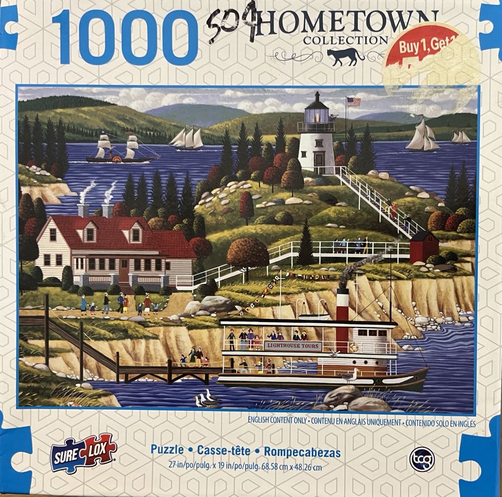 Owl’s Head Light - Sure Lox puzzle collectible [Barcode 686141026484] - Main Image 2