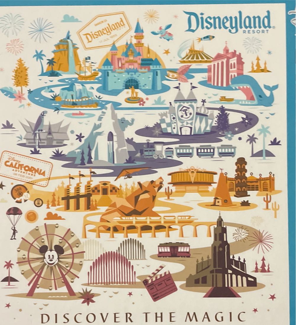 Disneyana Disneyland Resort Dlr Discover The Magic Piece  puzzle collectible [Barcode 400020503145] - Main Image 2