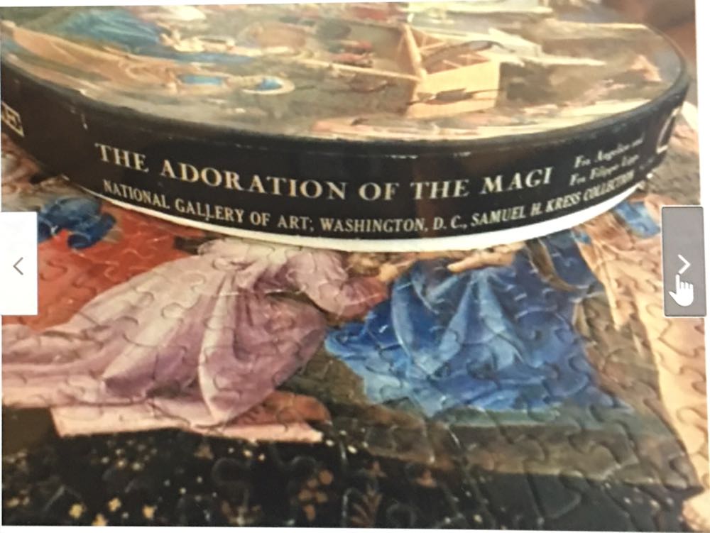 The Adoration Of The Magi - Round - Springbok puzzle collectible - Main Image 2