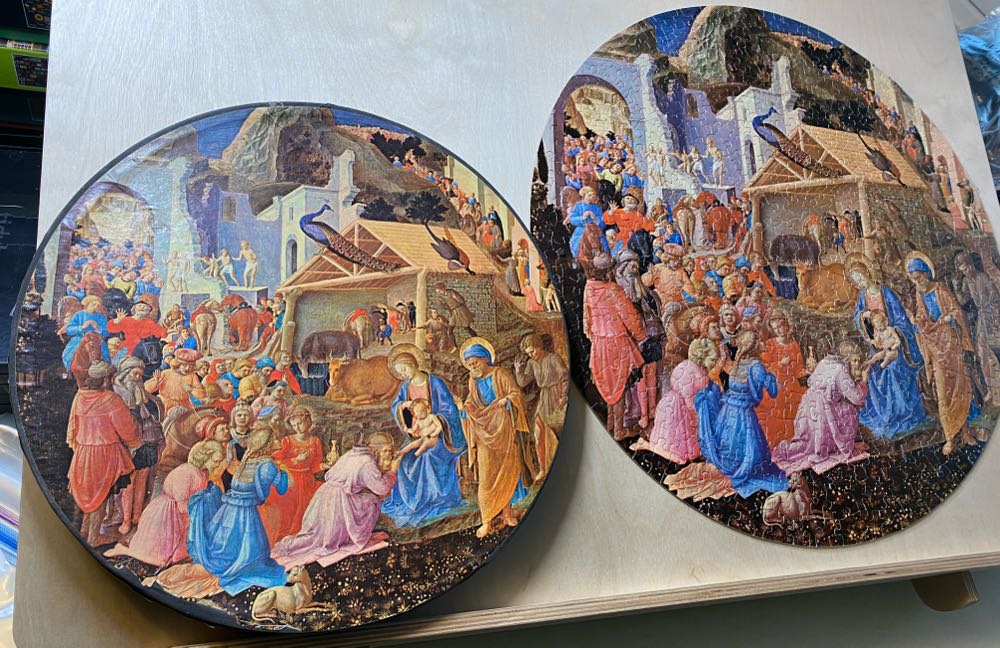 The Adoration Of The Magi - Round - Springbok puzzle collectible - Main Image 4