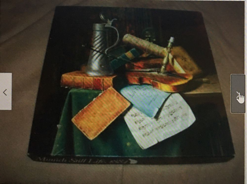 Munich Still Life, 1884 - Springbok puzzle collectible - Main Image 2