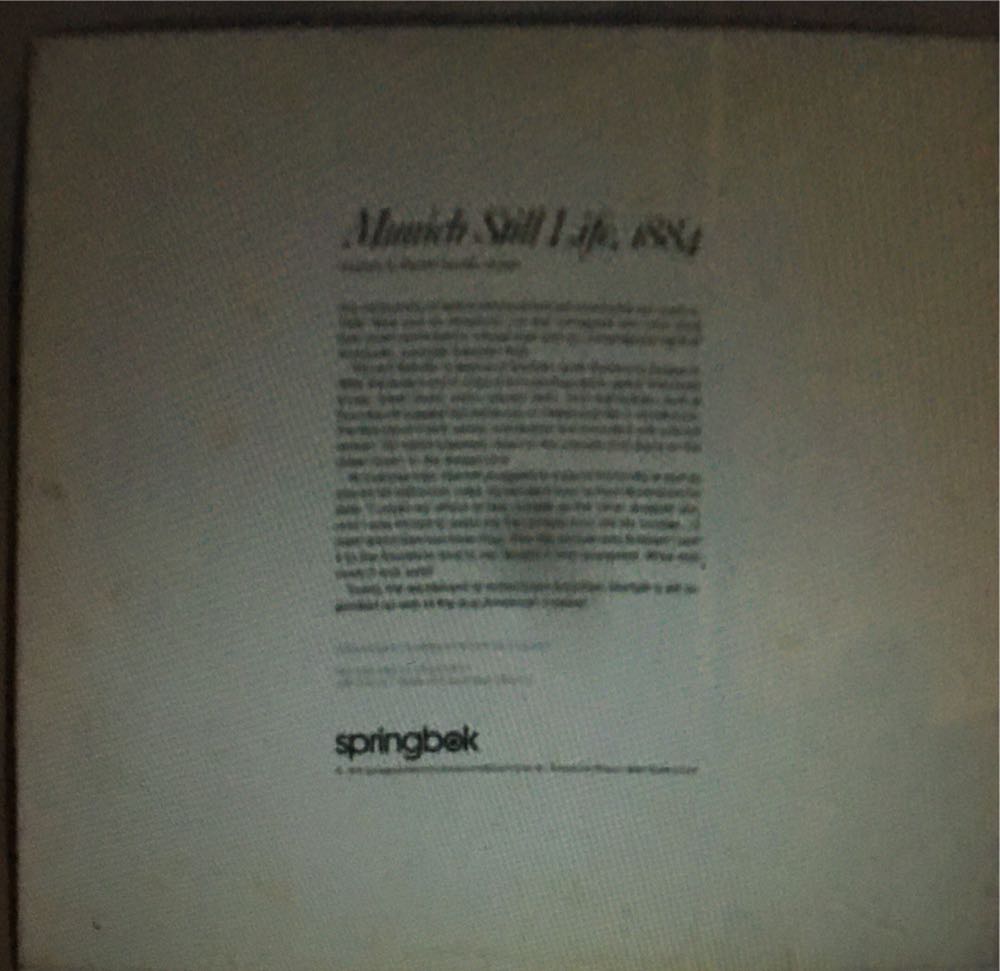 Munich Still Life, 1884 - Springbok puzzle collectible - Main Image 3