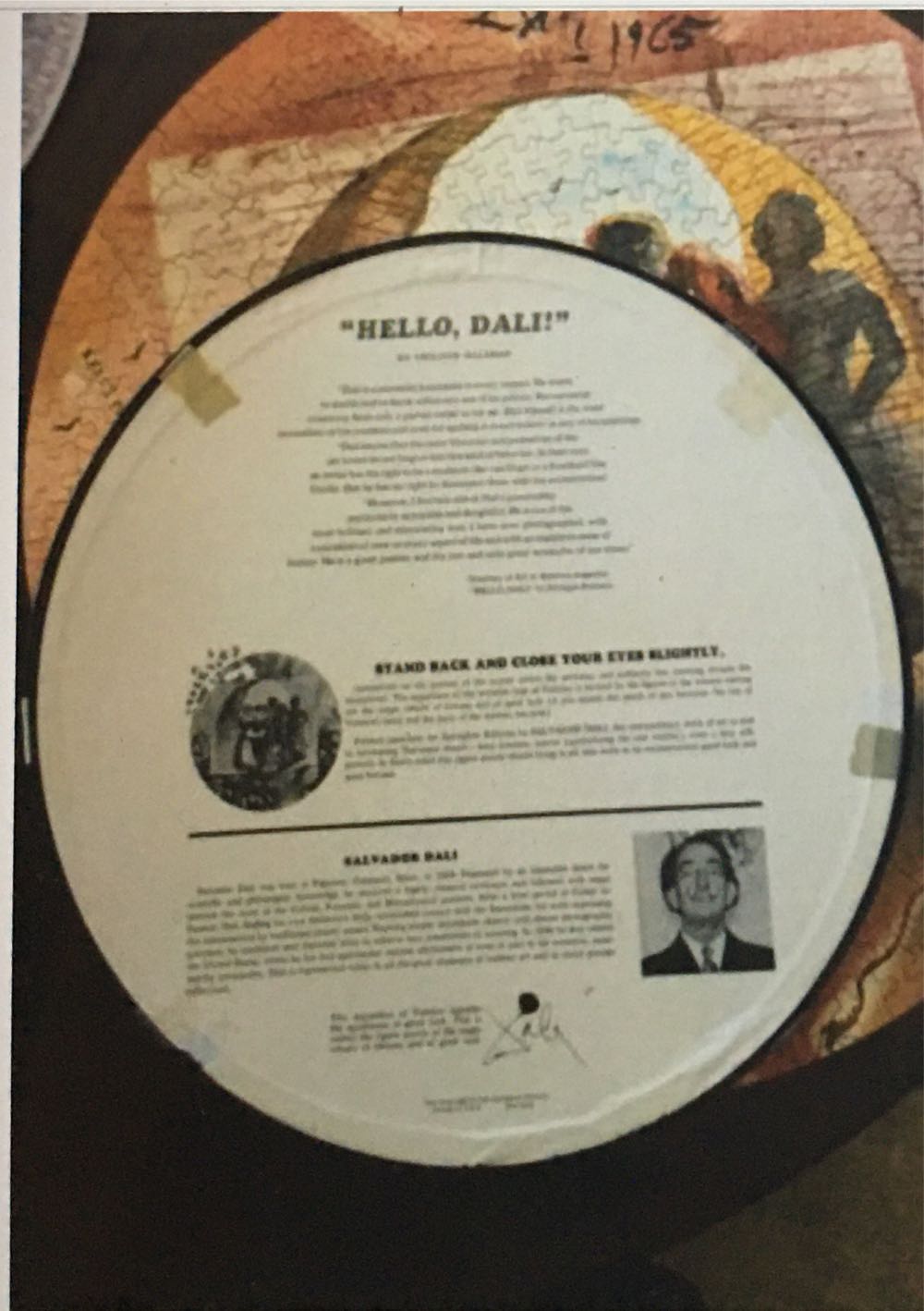 Hello, Dali! - Springbok puzzle collectible - Main Image 3