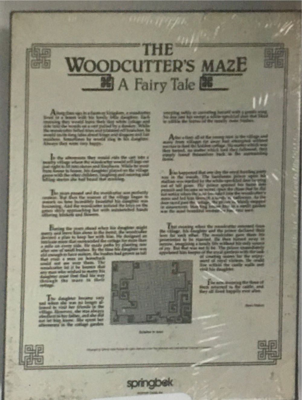 The Woodcutter’s Maze - Springbok puzzle collectible - Main Image 2