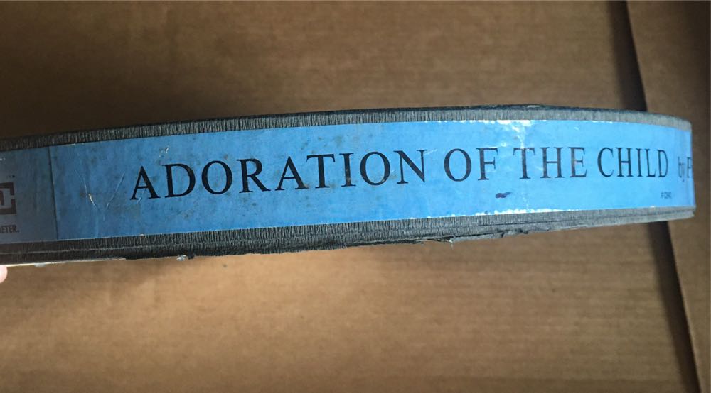 Adoration Of The Child - Round - Springbok puzzle collectible - Main Image 3