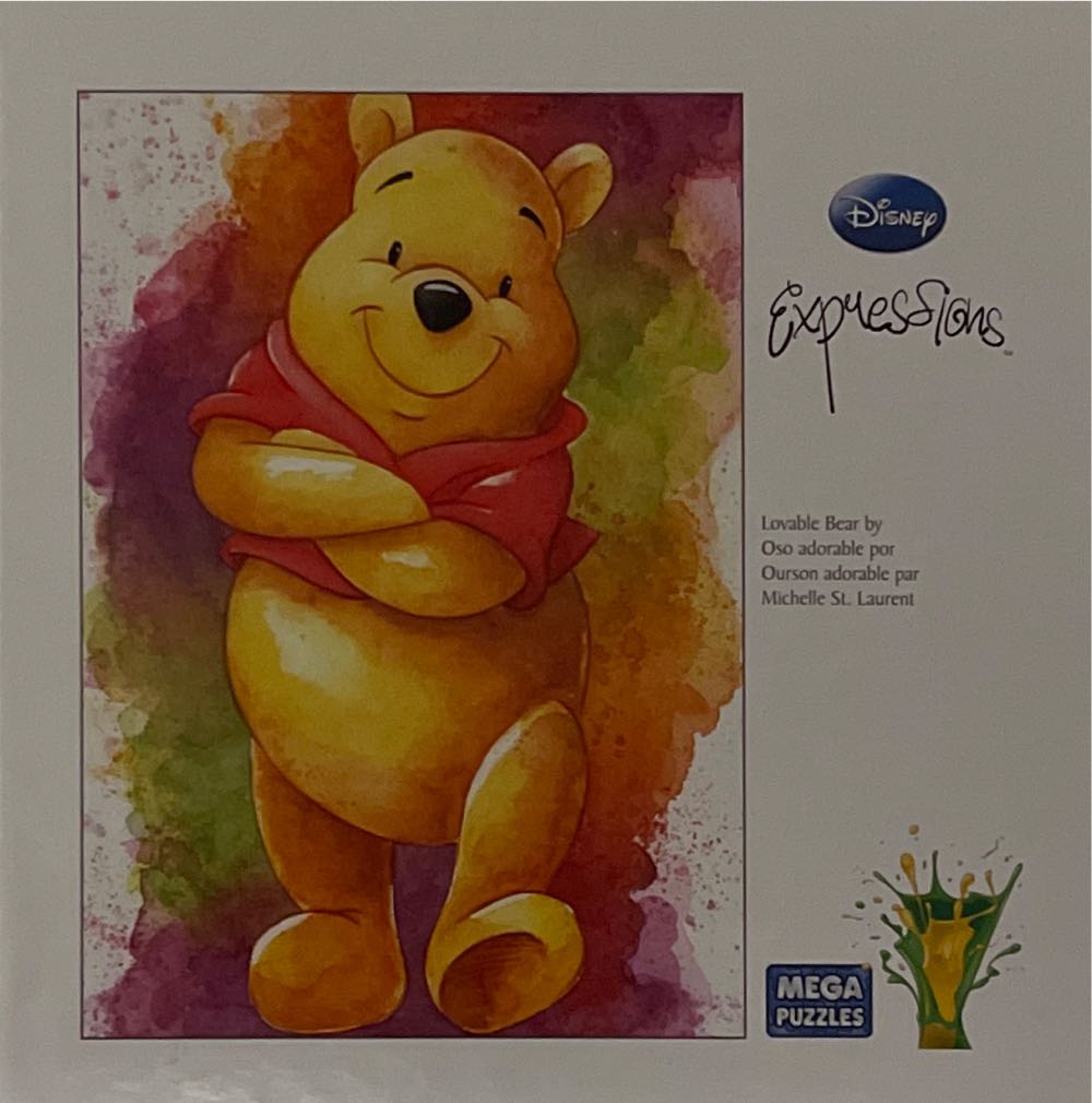 Lovable Bear - Mega Puzzles puzzle collectible [Barcode 072348508920] - Main Image 2