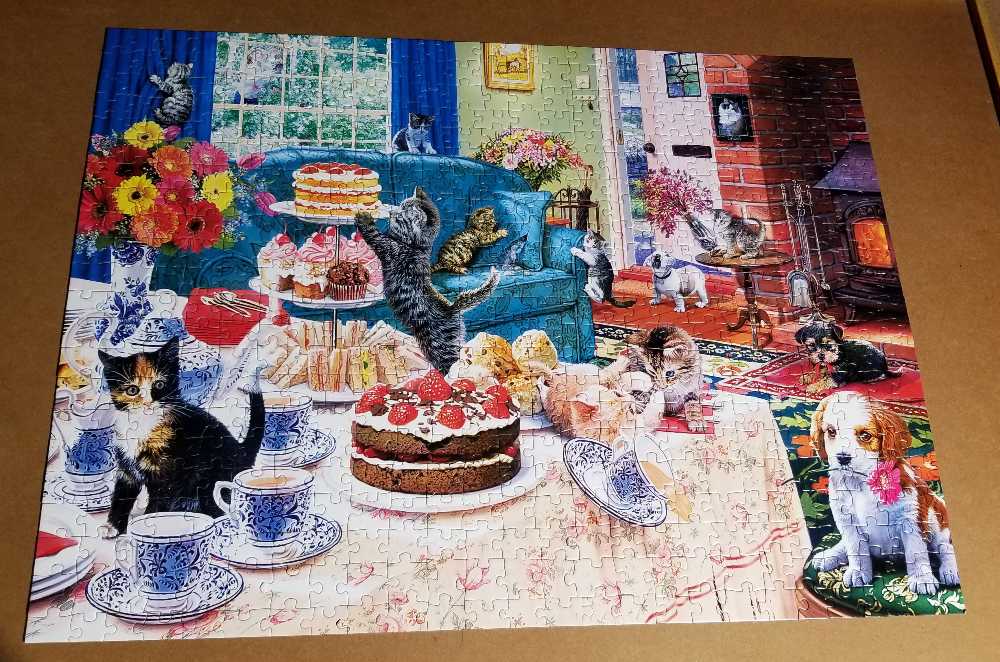 Tea Time Terrors - MasterPieces puzzle collectible [Barcode 705988321849] - Main Image 3