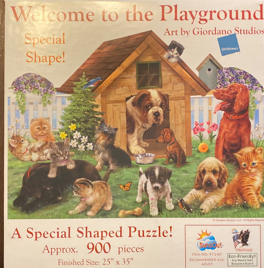 Welcome To The Playground Jenn - Suns Out puzzle collectible [Barcode 796780972407] - Main Image 1