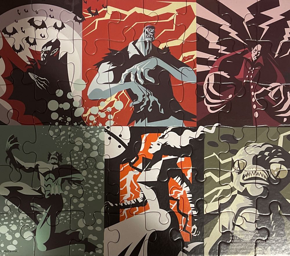 Classic Creepers - Cardinal puzzle collectible [Barcode 778988326718] - Main Image 3