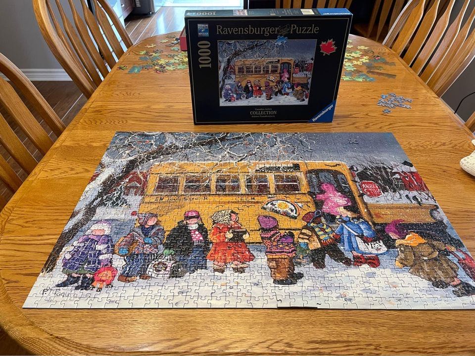 Back To School - Ravensburger puzzle collectible [Barcode 4005556190416] - Main Image 2