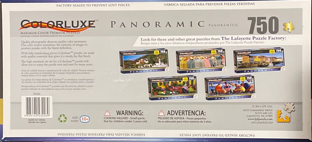 Nyhavn Waterfront, Copenhagen, Denmark - Colorluxe puzzle collectible [Barcode 4895145432269] - Main Image 2