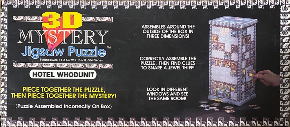 Hotel Whodunit - Buffalo Games puzzle collectible [Barcode 079346002504] - Main Image 2
