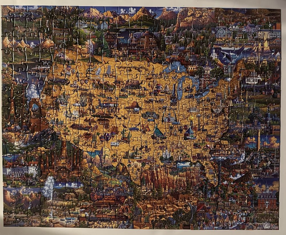 National Parks - Dowdle puzzle collectible [Barcode 671095053655] - Main Image 2