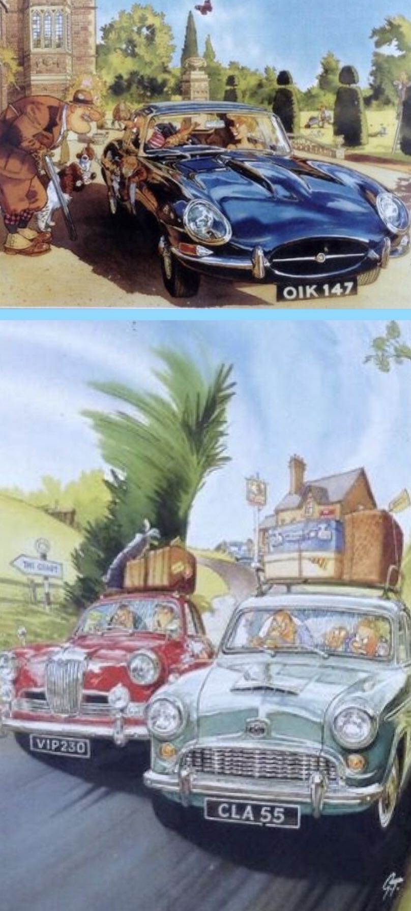 Put Your Foot Down George! / Bed by Midnight! - Falcon de luxe puzzle collectible [Barcode 8710126153543] - Main Image 2