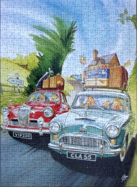 Put Your Foot Down George! / Bed by Midnight! - Falcon de luxe puzzle collectible [Barcode 8710126153543] - Main Image 3