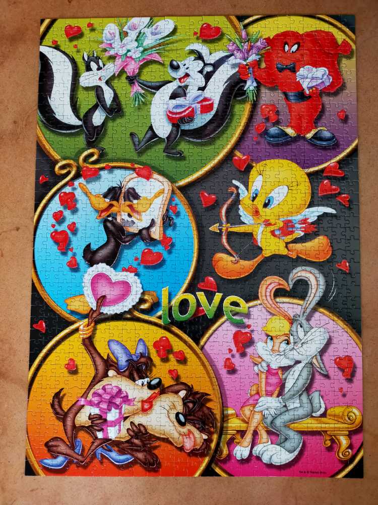 Looney Tunes in Love - Educa puzzle collectible [Barcode 8412668117877] - Main Image 2