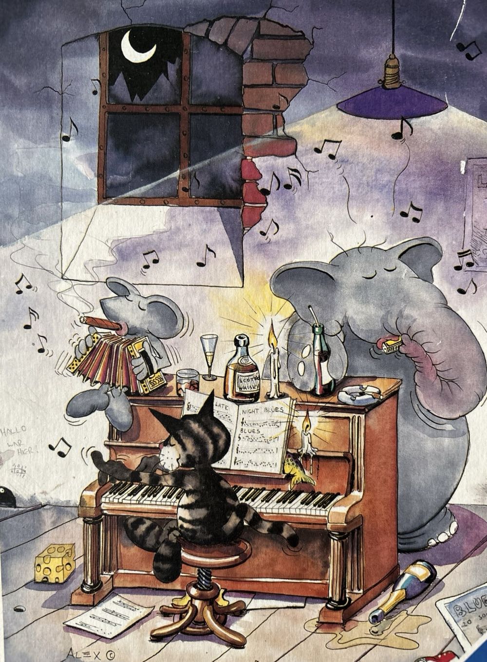 Party Mood - Ravensburger puzzle collectible [Barcode 4005556149032] - Main Image 2