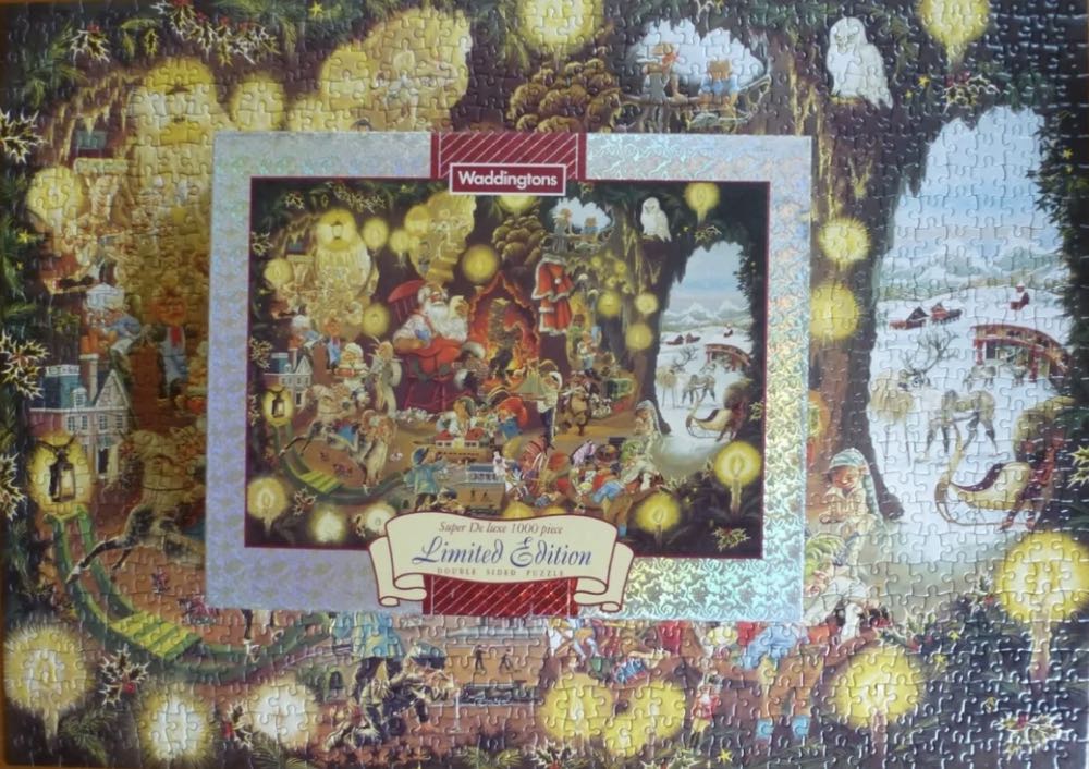 Santas Grotto - Waddingtons puzzle collectible [Barcode 5011634003904] - Main Image 4