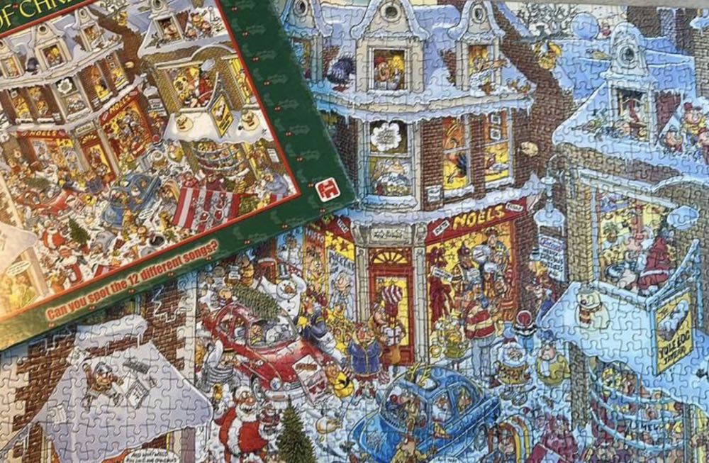 Songs Of Christmas - Falcon de luxe puzzle collectible [Barcode 8710126155707] - Main Image 2