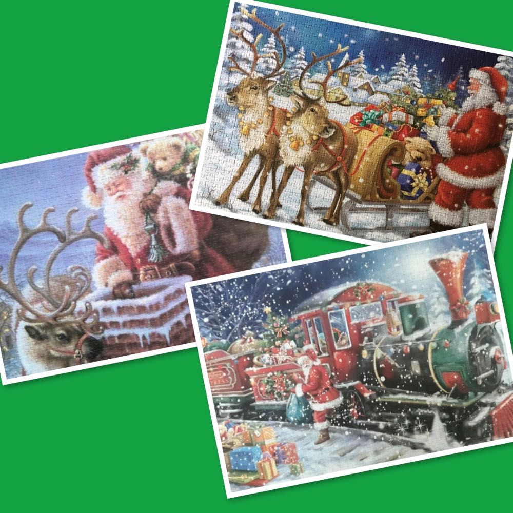 Christmas Collection 2 Santa Travels - Jumbo / Falcon puzzle collectible [Barcode 8710126110690] - Main Image 3