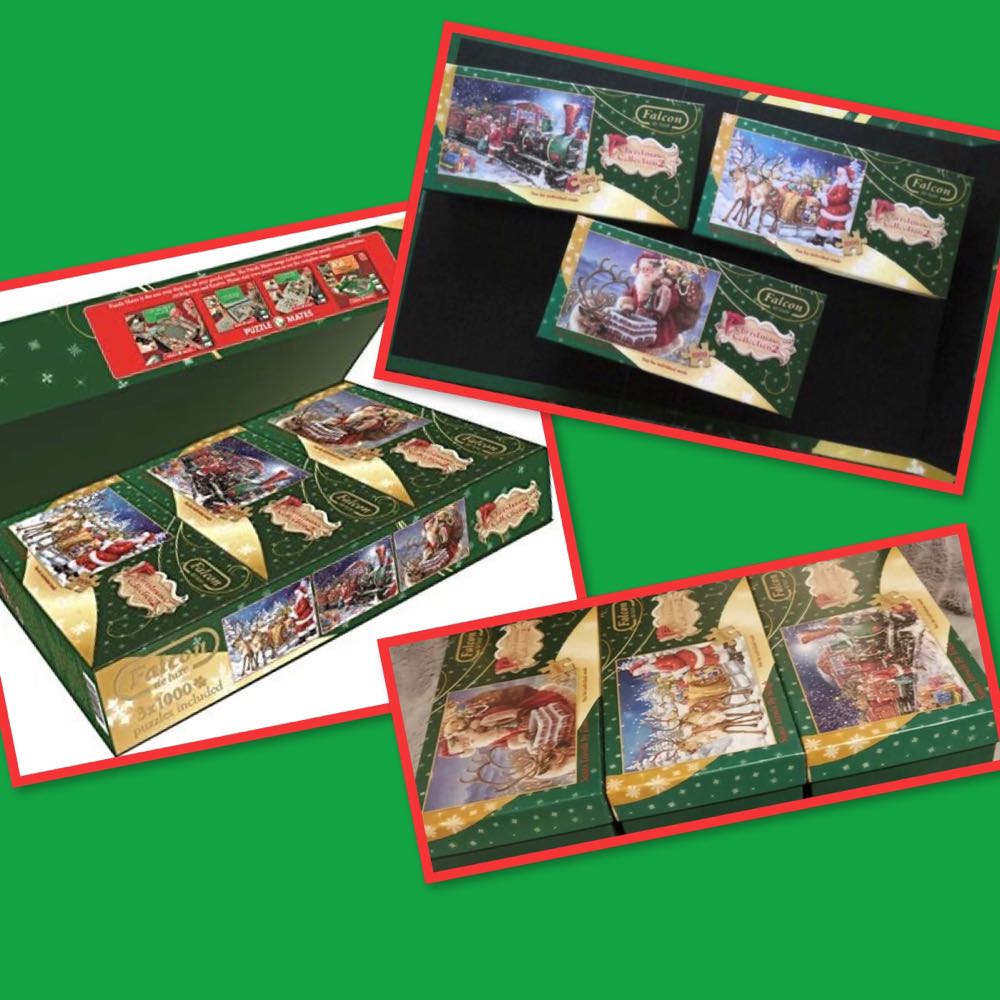 Christmas Collection 2 Santa Travels - Jumbo / Falcon puzzle collectible [Barcode 8710126110690] - Main Image 4