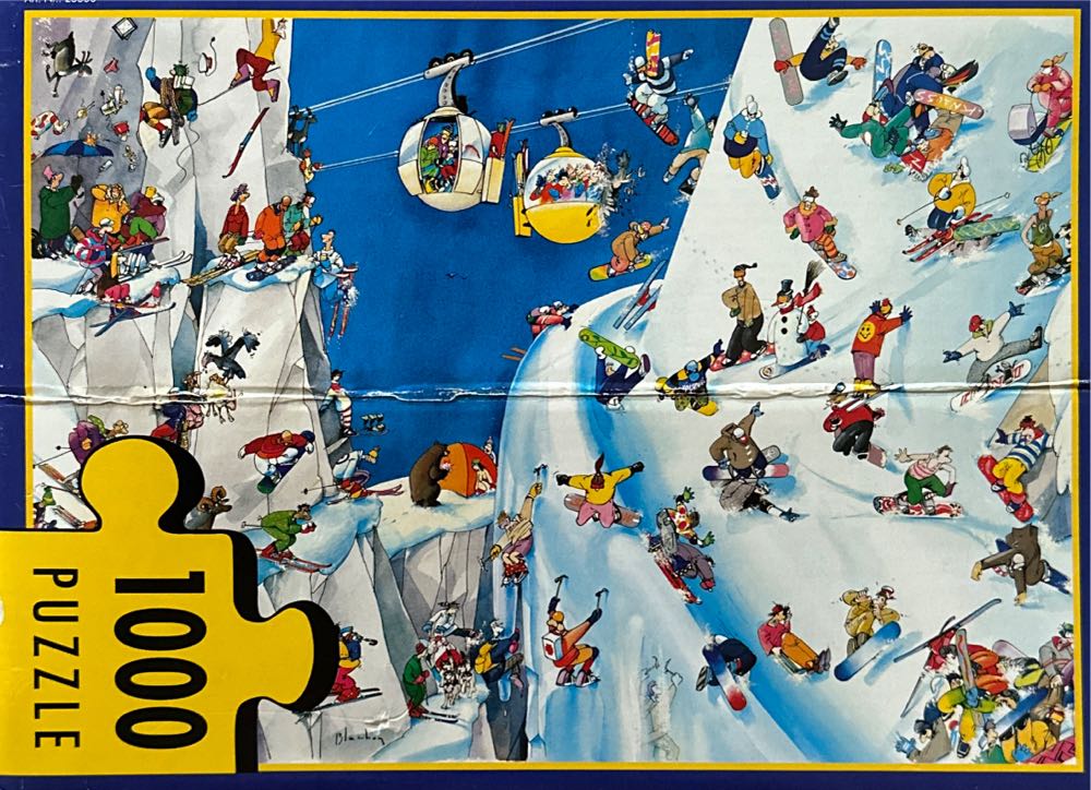 Blachon: Snowboard Mania - HEYE puzzle collectible [Barcode 4001689255534] - Main Image 2