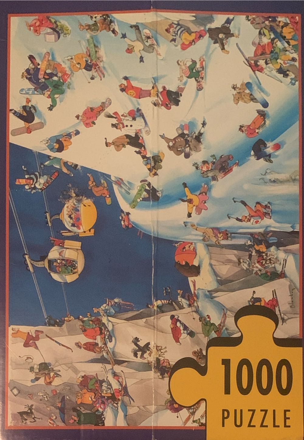 Blachon: Snowboard Mania - HEYE puzzle collectible [Barcode 4001689255534] - Main Image 3
