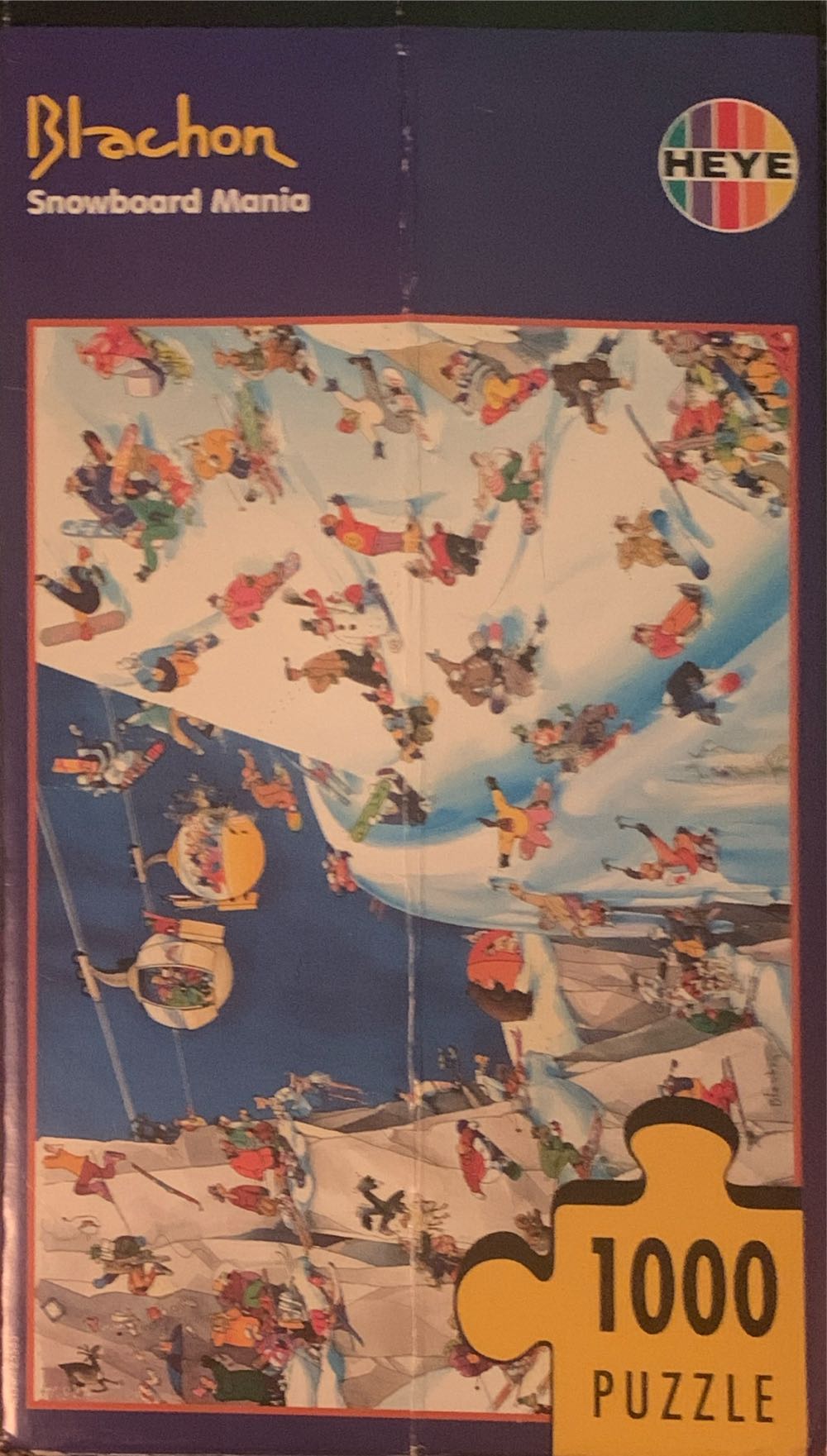 Blachon: Snowboard Mania - HEYE puzzle collectible [Barcode 4001689255534] - Main Image 4