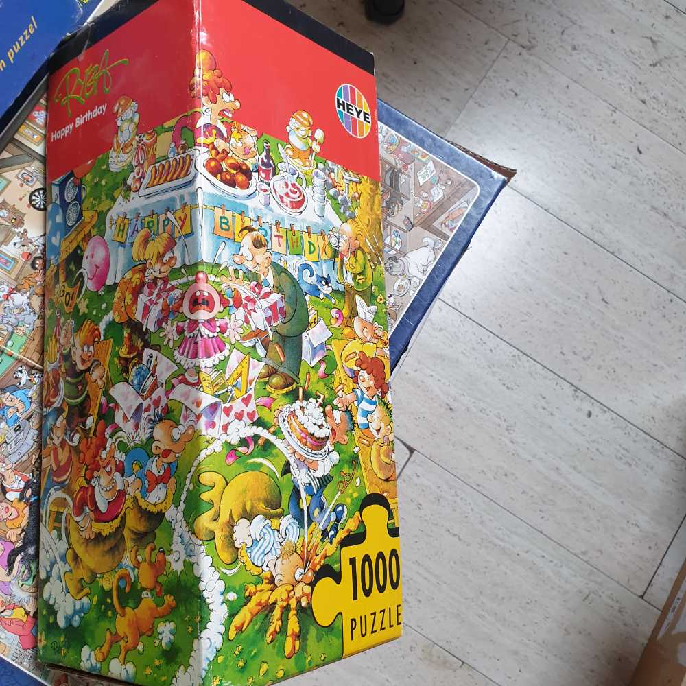 Happy Birthday (-1)🟦 - Heye Puzzle puzzle collectible [Barcode 4001689290863] - Main Image 2