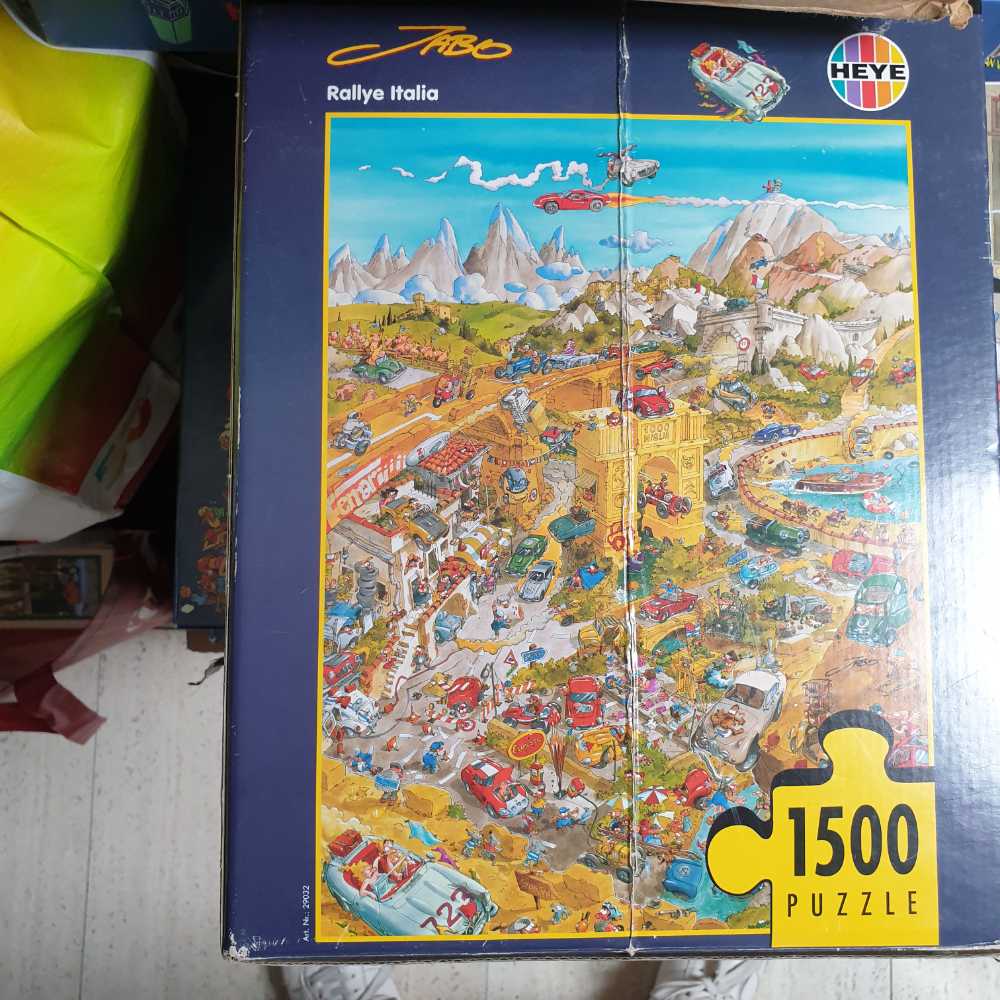 Rallye Italia - HEYE puzzle collectible [Barcode 4001689290320] - Main Image 2