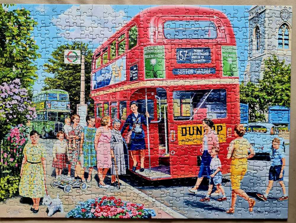 Happy Days At Work #7, The Clippie - Ravensburger puzzle collectible [Barcode 4005556142927] - Main Image 2