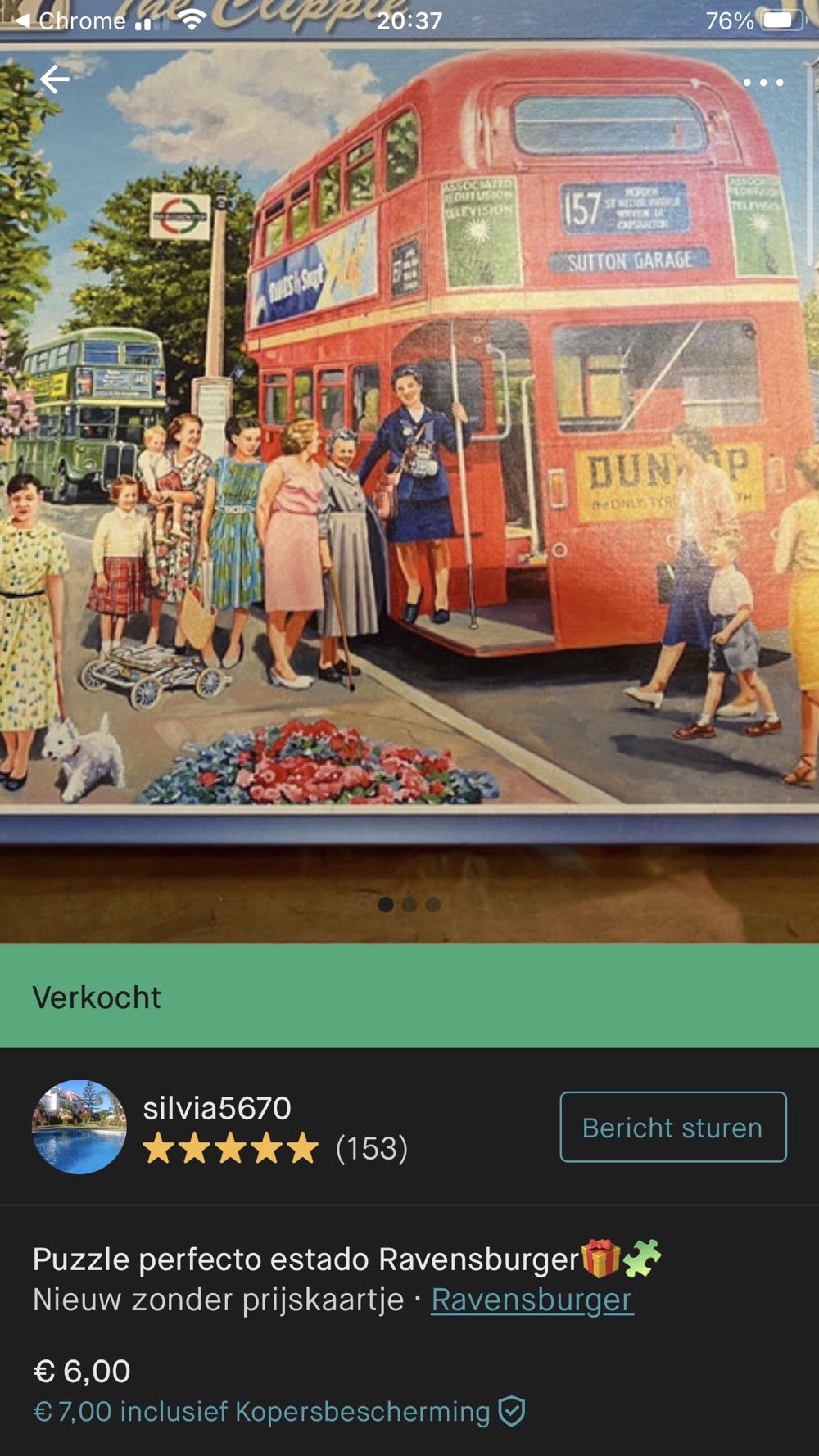 Happy Days At Work #7, The Clippie - Ravensburger puzzle collectible [Barcode 4005556142927] - Main Image 4