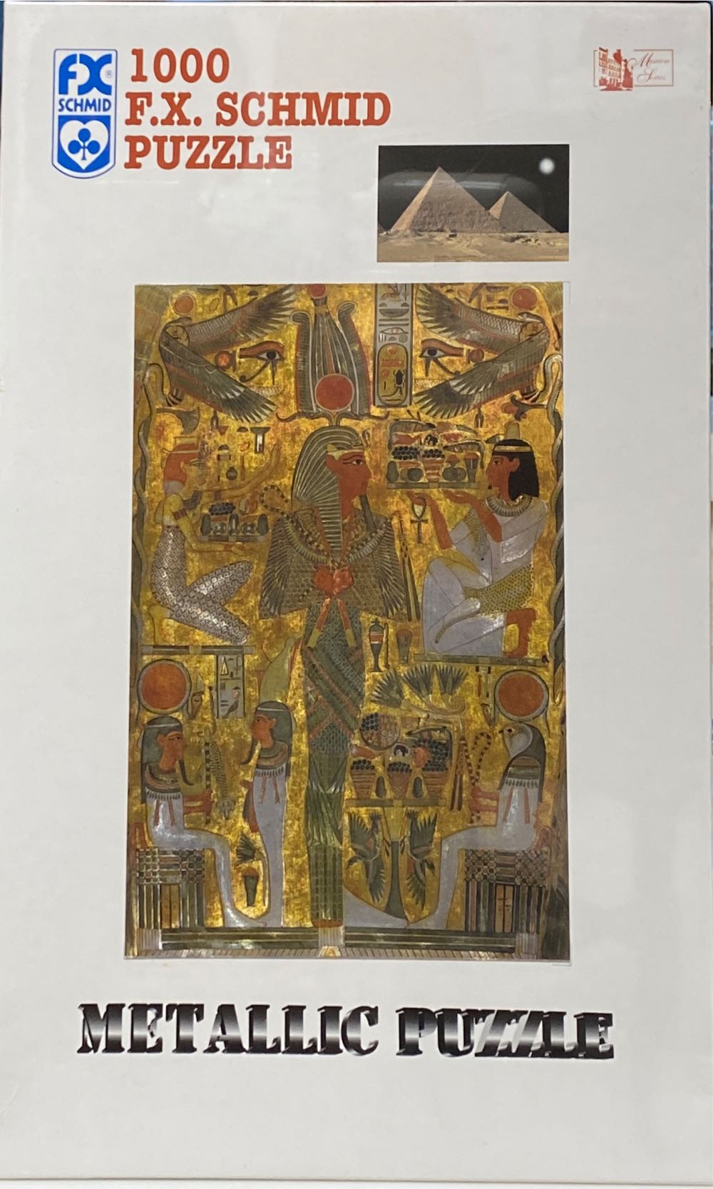 Coffin Case And Cover Of The Priest Amen-Ra, Bakenmut - F X Schmid puzzle collectible [Barcode 099252902293] - Main Image 2