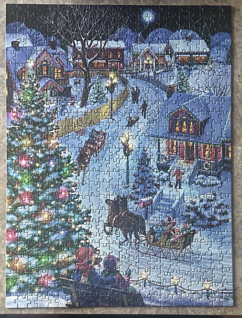 Jingle All The Way - Vermont Christmas Company puzzle collectible [Barcode 819273020703] - Main Image 3