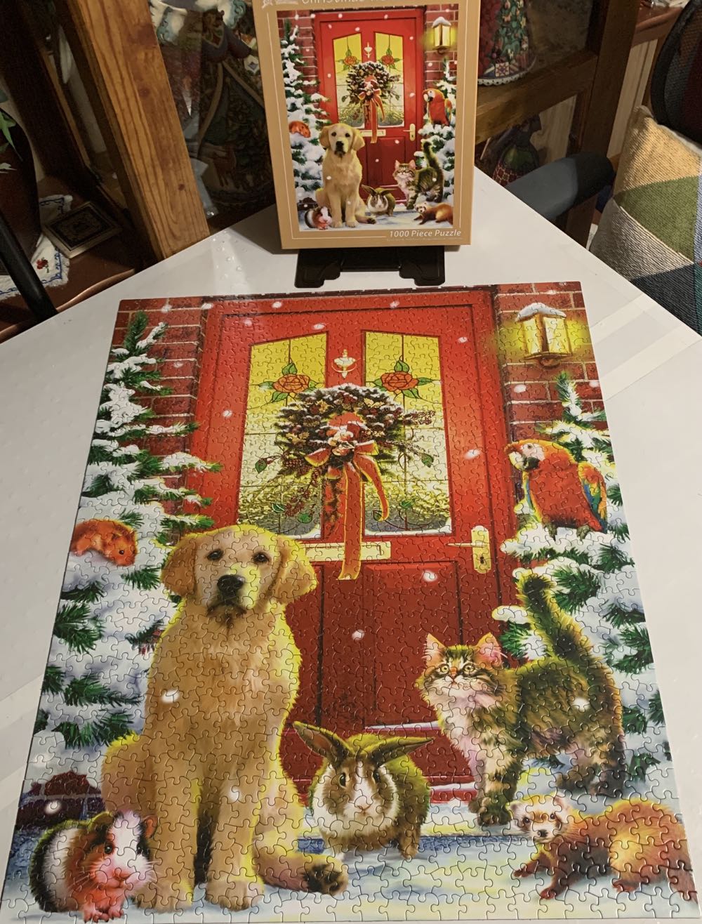 Christmas Welcome - Vermont Christmas Company puzzle collectible [Barcode 871241009820] - Main Image 2