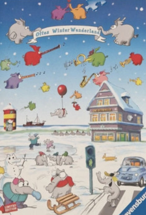 Ottifanten - Winter Wonderland - Ravensburger puzzle collectible [Barcode 4005556895380] - Main Image 2