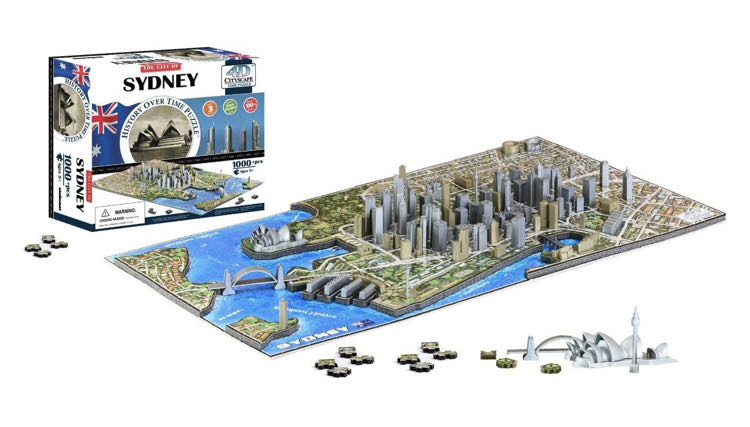 4D Sydney Australia   puzzle collectible - Main Image 2